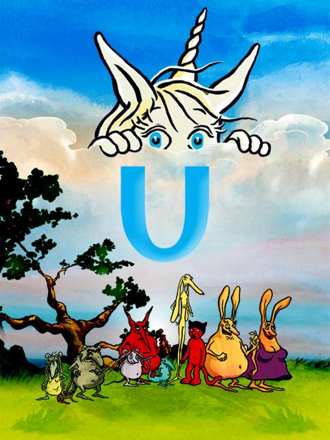 U