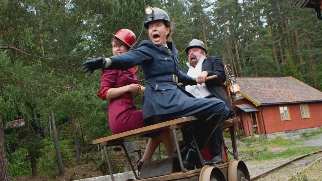 Background image for The Junior Olsen Gang and the Silver Mine Mystery