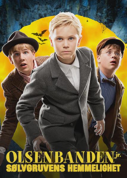 Movie poster for The Junior Olsen Gang and the Silver Mine Mystery