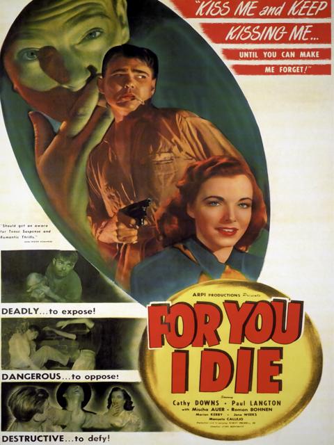 Movie poster for For You I Die