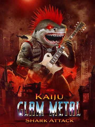 Kaiju Glam Metal Shark Attack