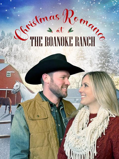 Movie poster for Christmas Romance at the Roanoke Ranch