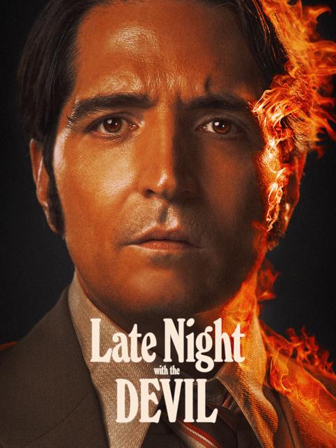 Movie poster for Late Night with the Devil
