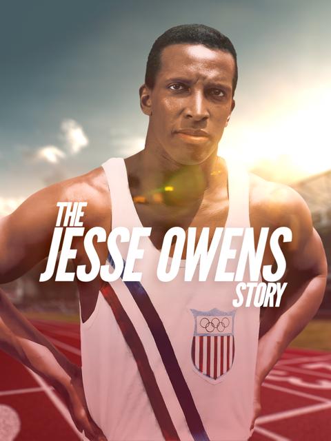 Movie poster for The Jesse Owens Story