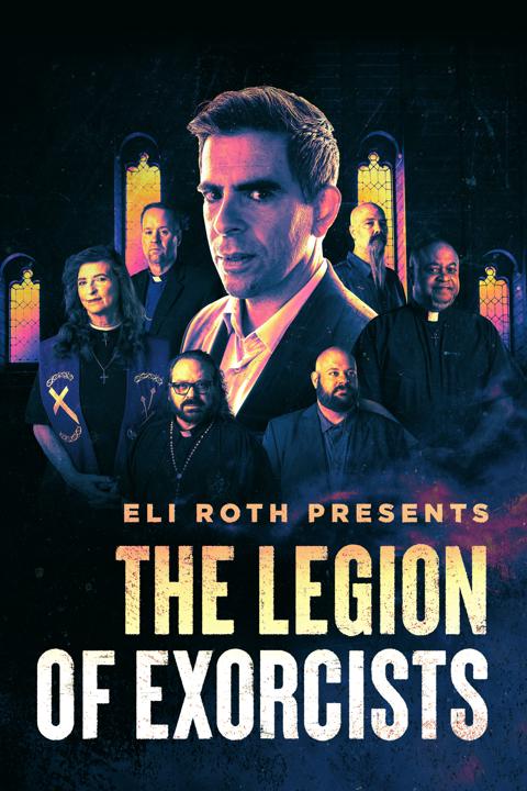 Series poster for Eli Roth Presents: The Legion of Exorcists