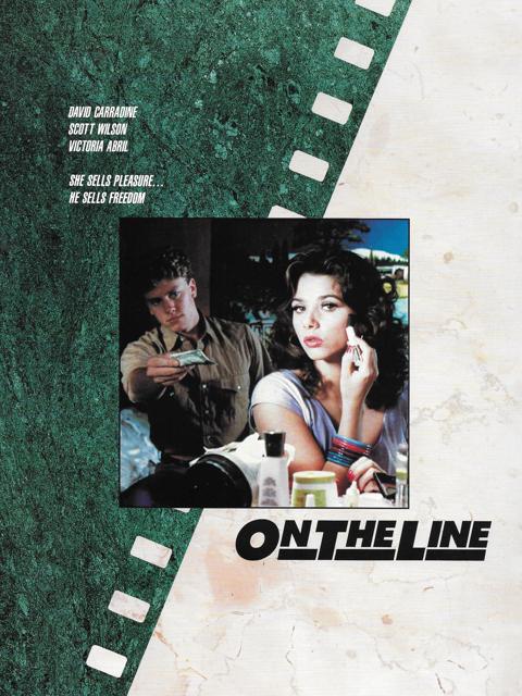 Poster för On the Line