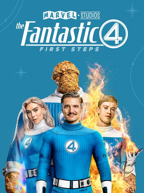 Poster för The Fantastic 4: First Steps