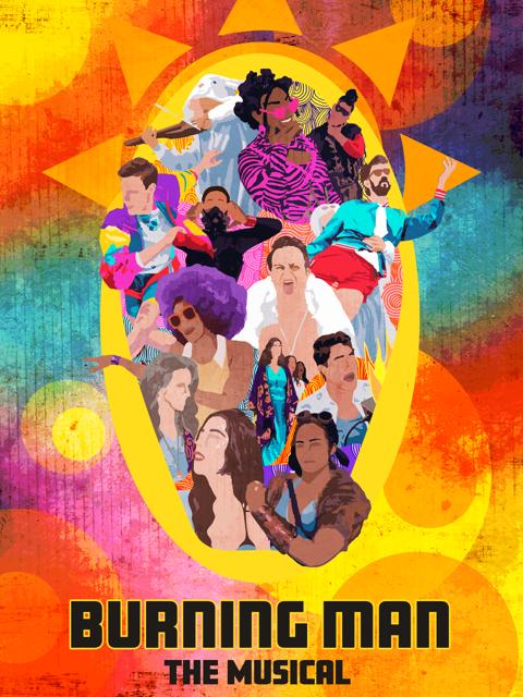 Poster för Burning Man: The Musical