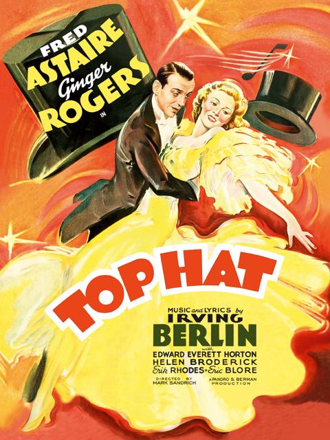 Movie poster for Top Hat