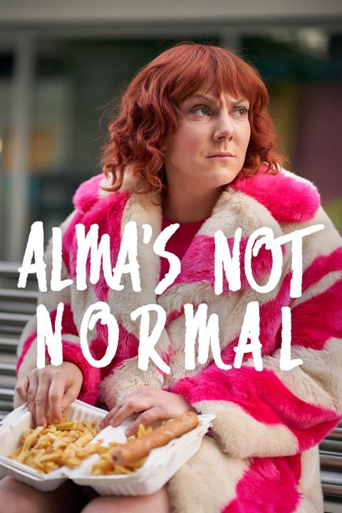 Series poster for Alma's Not Normal