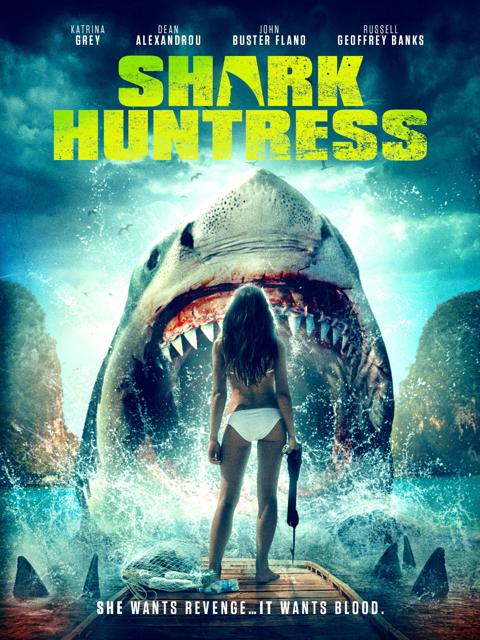Movie poster for Shark Huntress