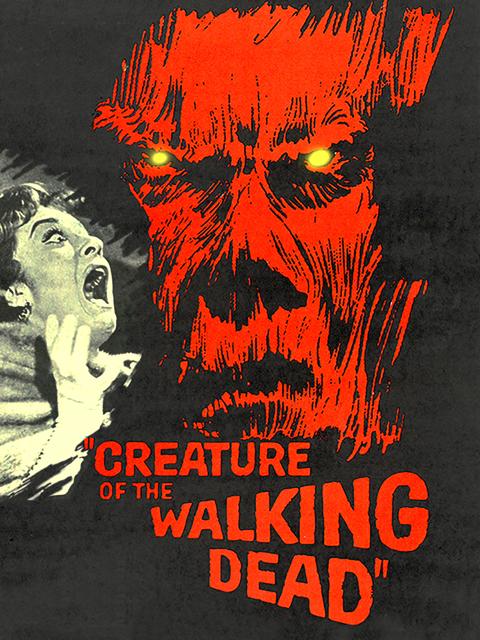 Movie poster for Creature of the Walking Dead