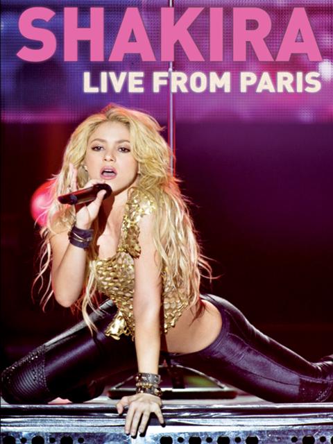Movie poster for Shakira: Live from Paris