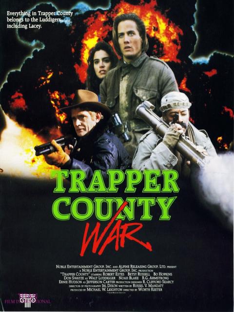 Movie poster for Trapper County War