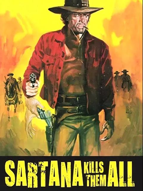 Movie poster for Sartana Kills Them All