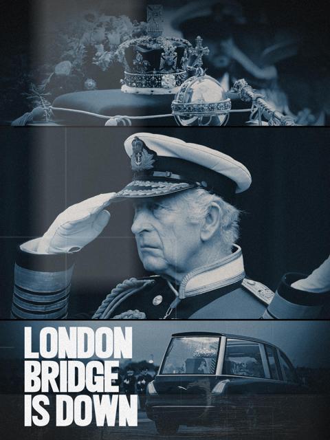 Poster för London Bridge is Down