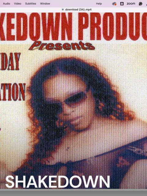 Movie poster for Shakedown