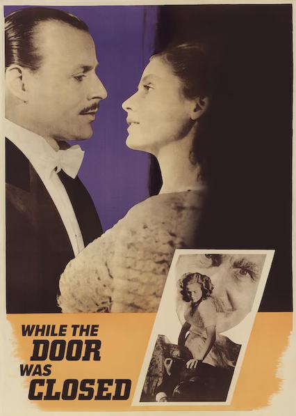 Movie poster for While the Door Was Locked