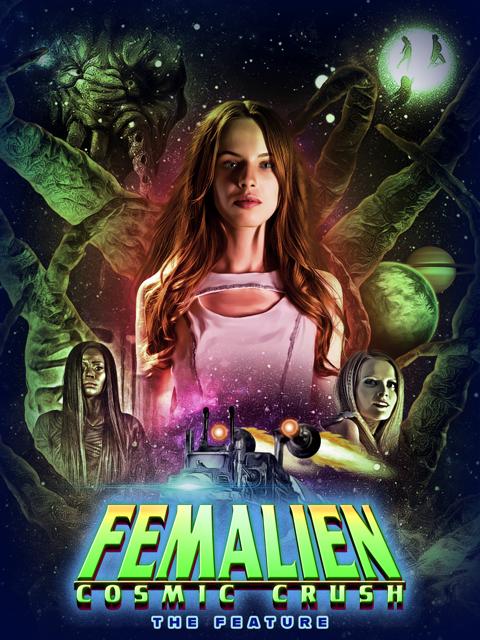Movie poster for Femalien: Cosmic Crush