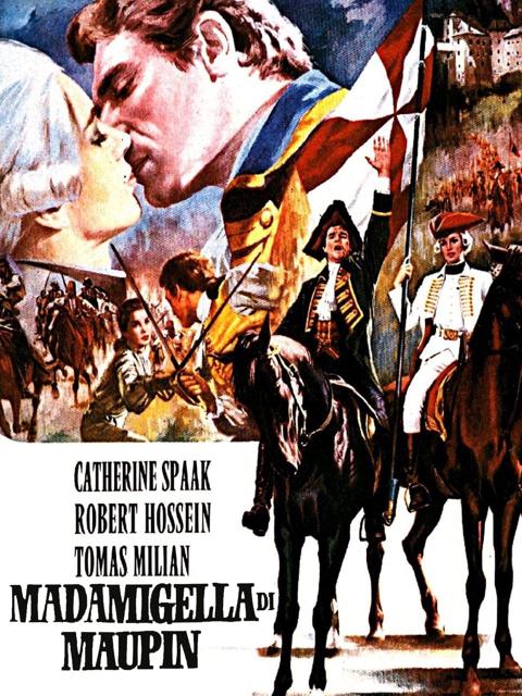 Movie poster for Mademoiselle de Maupin