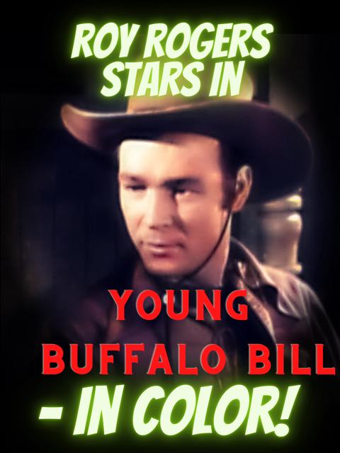 Movie poster for Young Buffalo Bill