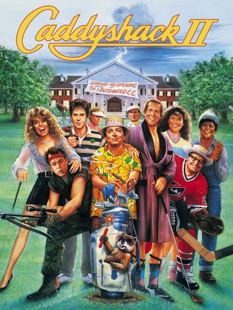 Poster för Caddyshack II