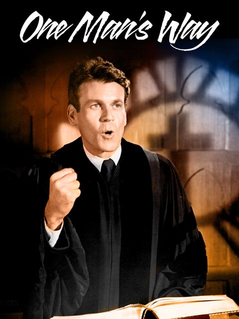 Movie poster for One Man's Way
