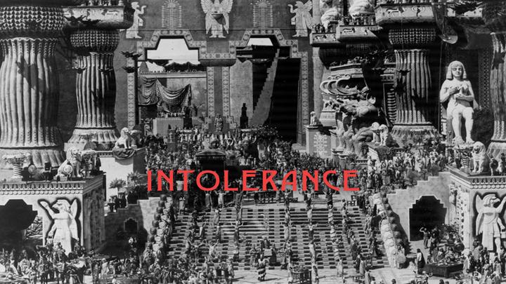Poster of Intolerance: Love's Struggle Throughout the Ages