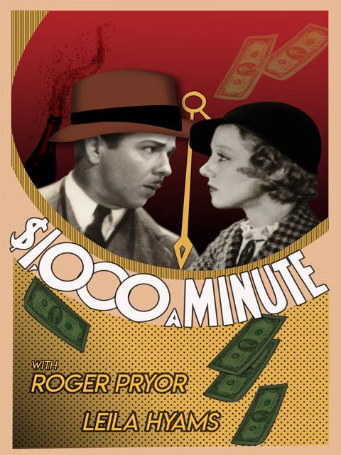 Poster för $1,000 a Minute