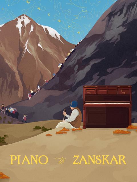 Movie poster for Piano to Zanskar