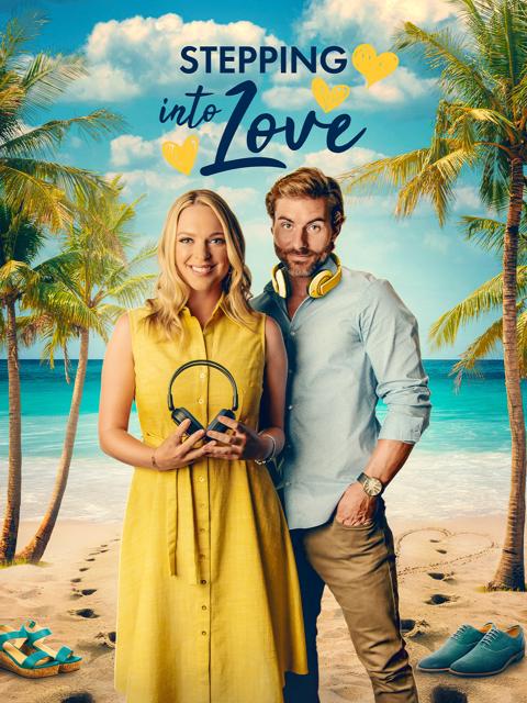 Movie poster for Stepping into Love
