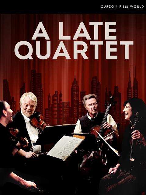 Movie poster for A Late Quartet