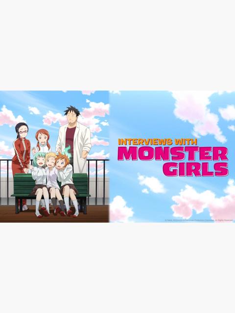 Series poster for Interviews with Monster Girls