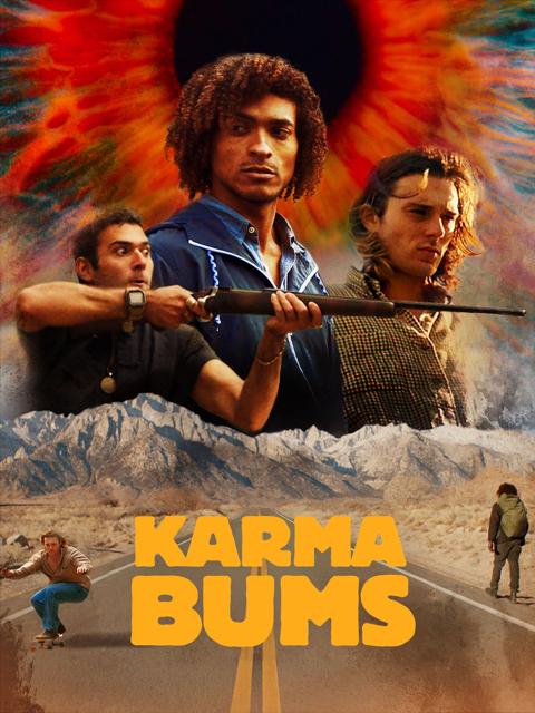 Movie poster for Karma Bums