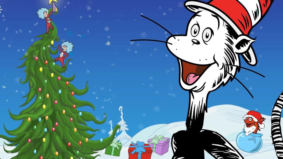 Background image for The Cat in the Hat Knows a Lot About Christmas!
