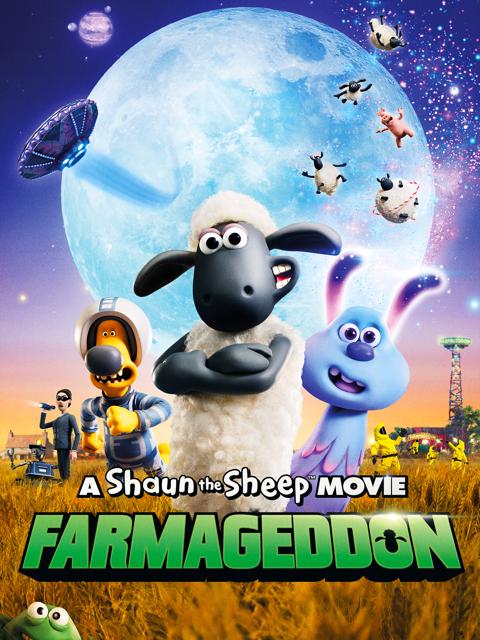 Movie poster for A Shaun the Sheep Movie: Farmageddon