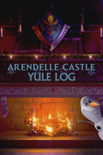 Az Arendelle kastély kandallójánál poszter