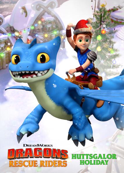 Poster för Drakar: Räddningsryttarna: Jul i Draklavik