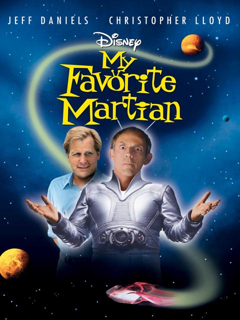 Movie poster for My Favorite Martian