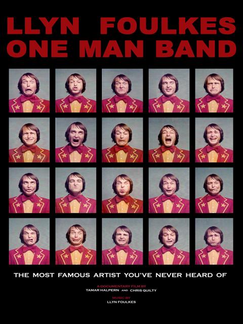 Movie poster for Llyn Foulkes One Man Band