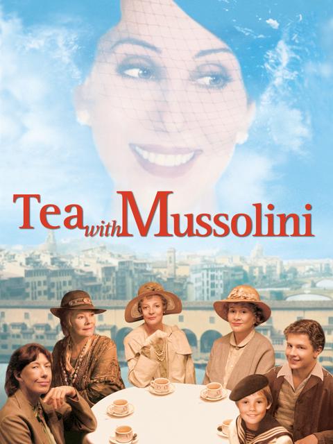 Tea with Mussolini