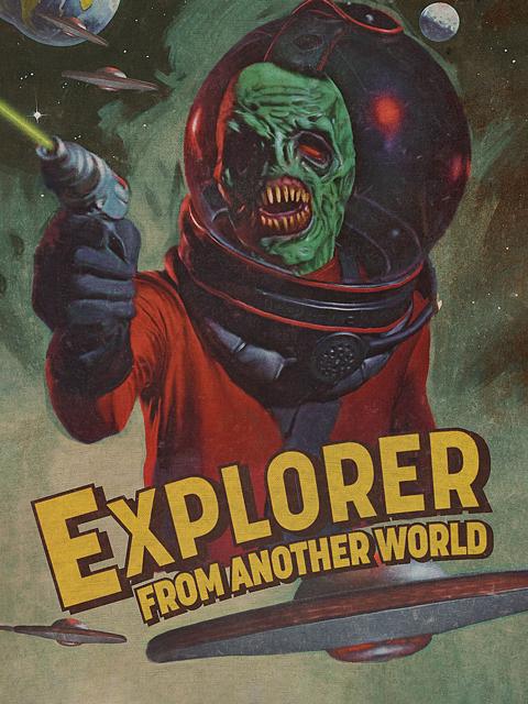 Movie poster for Explorer from Another World