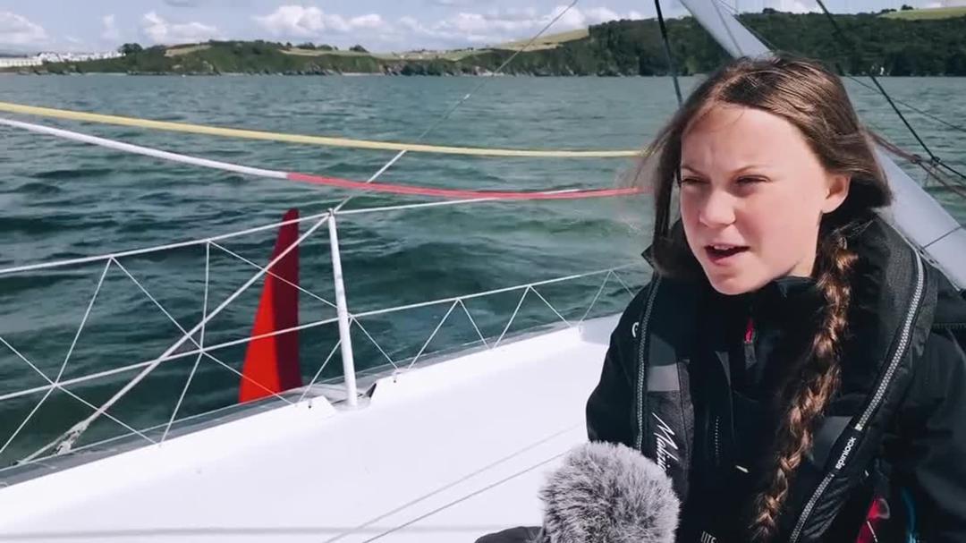 Background image for Greta Thunberg: The Voice of the Future