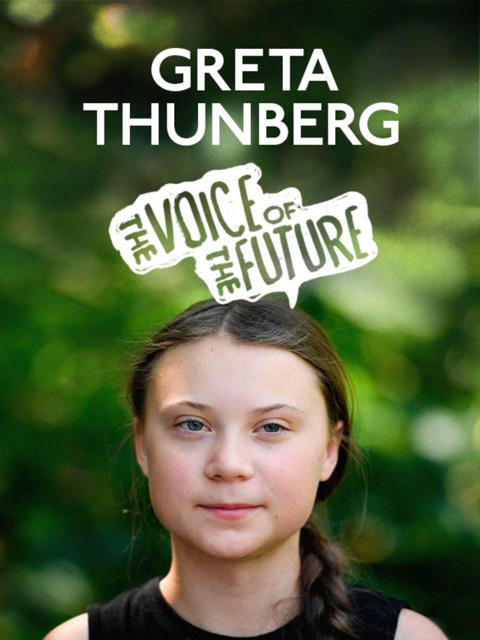 Movie poster for Greta Thunberg: The Voice of the Future