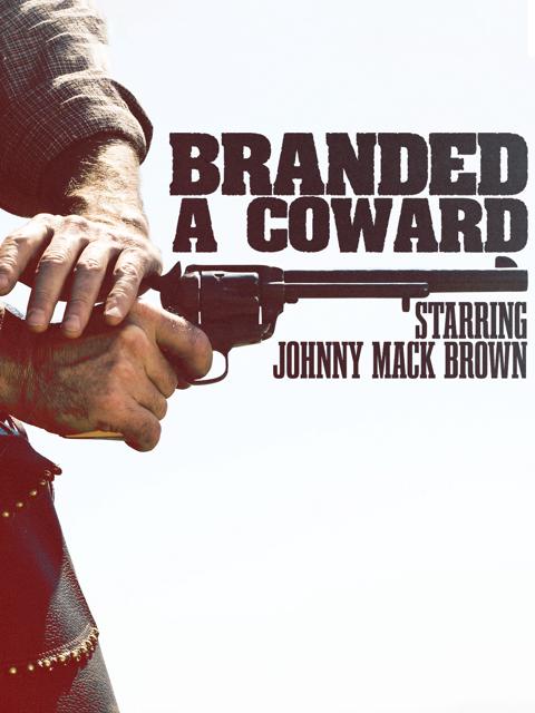 Movie poster for Branded a Coward