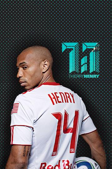 1:1 Thierry Henry poszter
