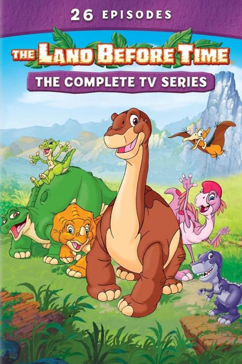 Series poster for The Land Before Time