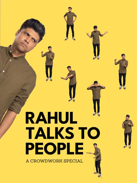 Movie poster for Rahul Talks to People