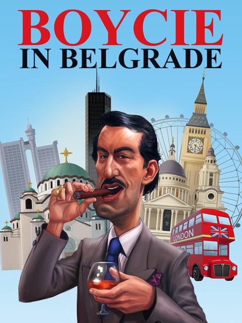 Movie poster for Boycie in Belgrade