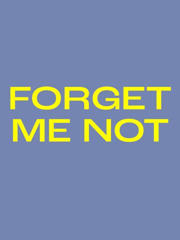 Tony Bennett: Forget Me Not poszter